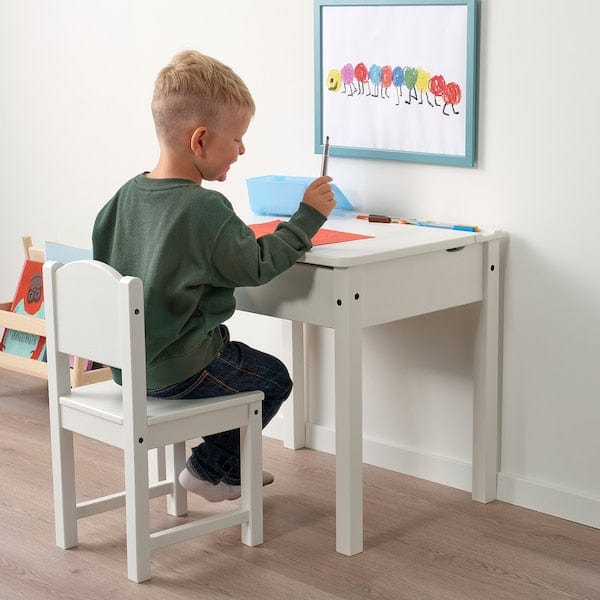 Ikea SUNDVIK - Children's desk, white, 60x45 cm