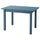 SUNDVIK children's table, blue, 76x50 cm