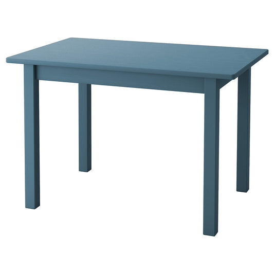 SUNDVIK children's table, blue, 76x50 cm