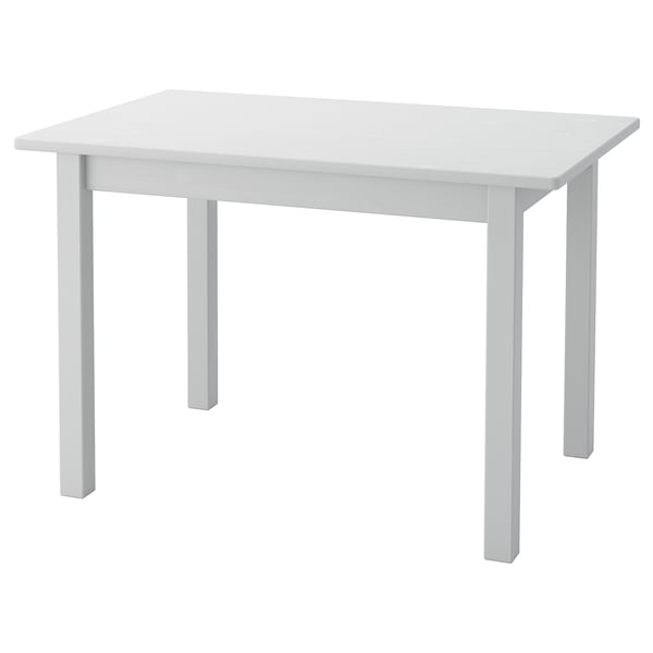 SUNDVIK children's table, grey, 76x50 cm