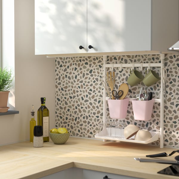 SUNNERSTA container, light pink, 12x13x11 cm