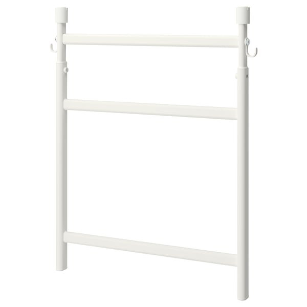SUNNERSTA adjustable rack with hooks, 45.7 cm
