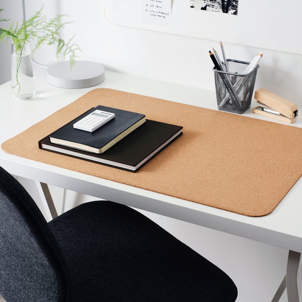 SUSIG desk pad, cork, 45x65 cm