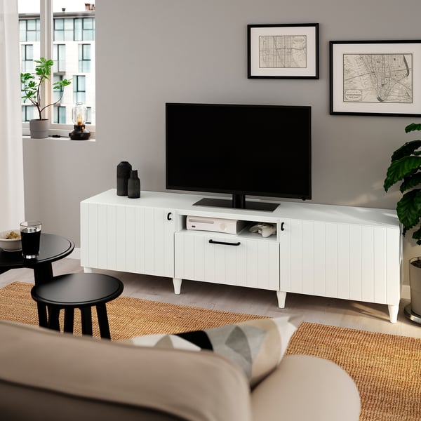 SUTTERVIKEN drawer front, white, 60x26 cm