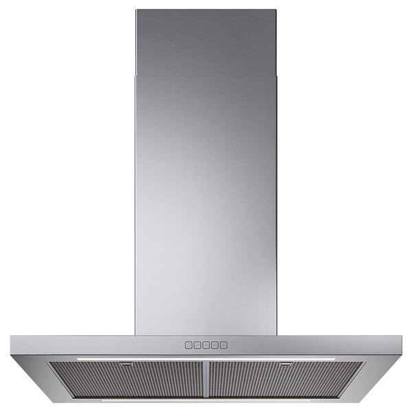 SVÄVANDE ceiling-mounted extractor hood, stainless steel, 90 cm