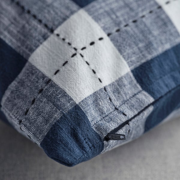 SVAMPFLY cushion cover, dark blue, 50x50 cm