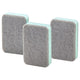 SVAMPIG sponge, grey-green, 11x7 cm, 3 pack