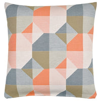 SVARTHÖ cushion cover, orange/multicolour, 50x50 cm