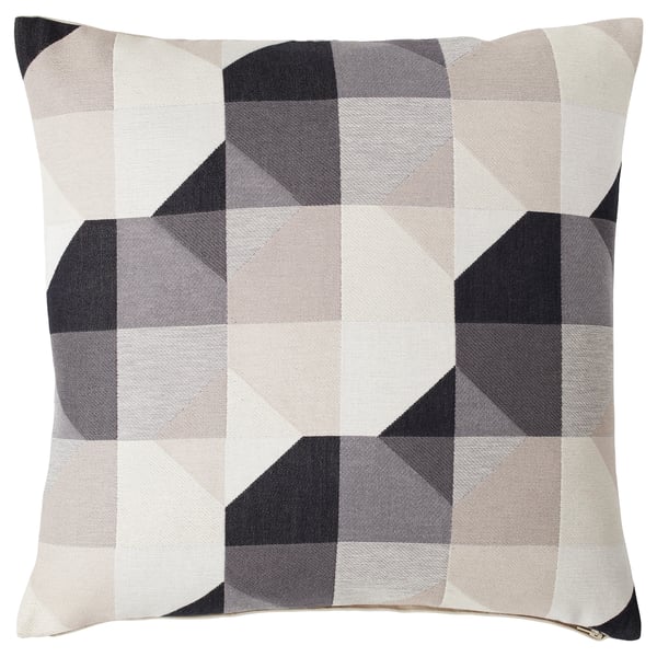 SVARTHÖ cushion cover, beige, 50x50 cm