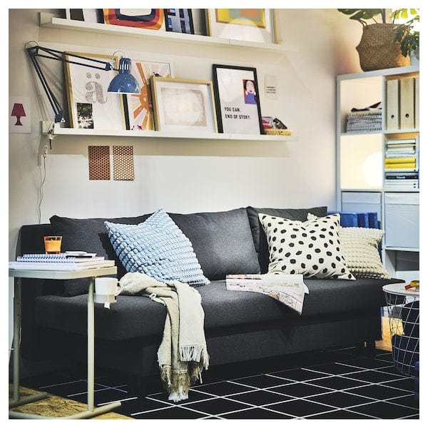 Ikea SVARTPOPPEL - Cushion cover, pale blue, 50x50 cm