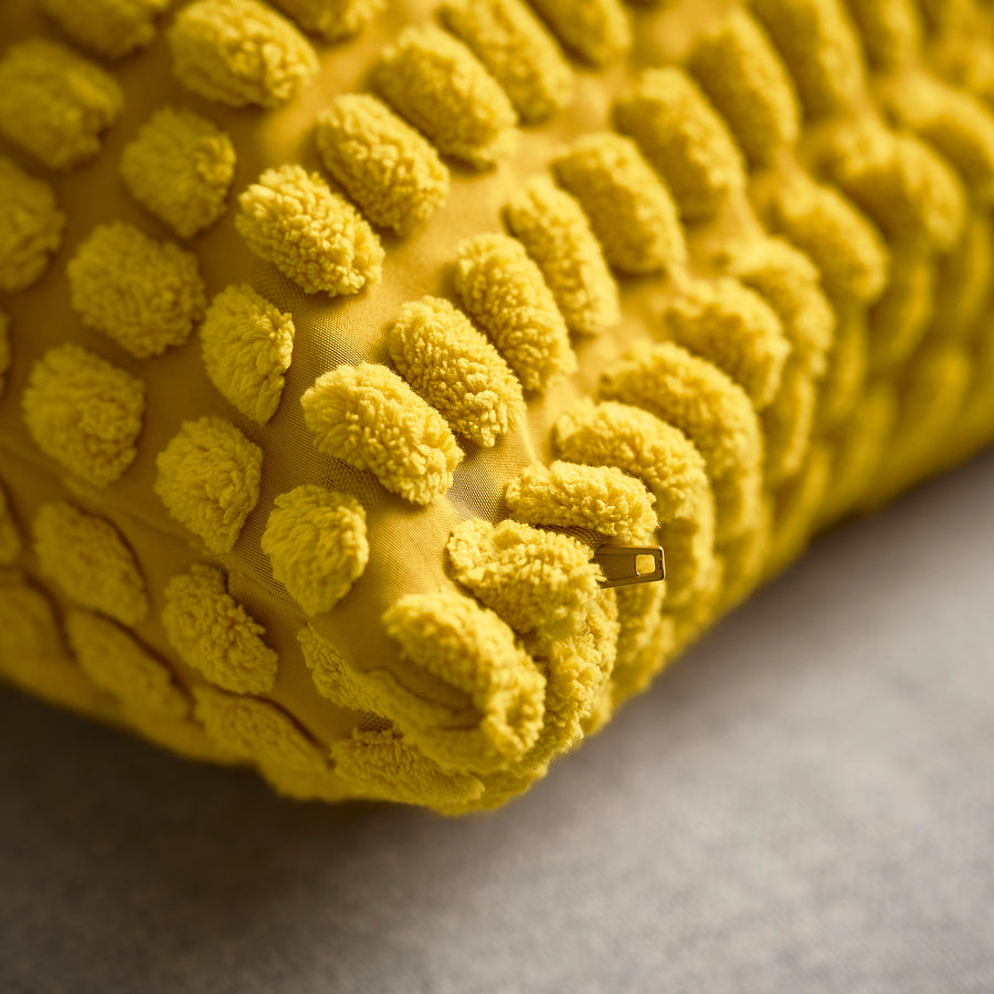 SVARTPOPPEL cushion cover, yellow, 40x58 cm