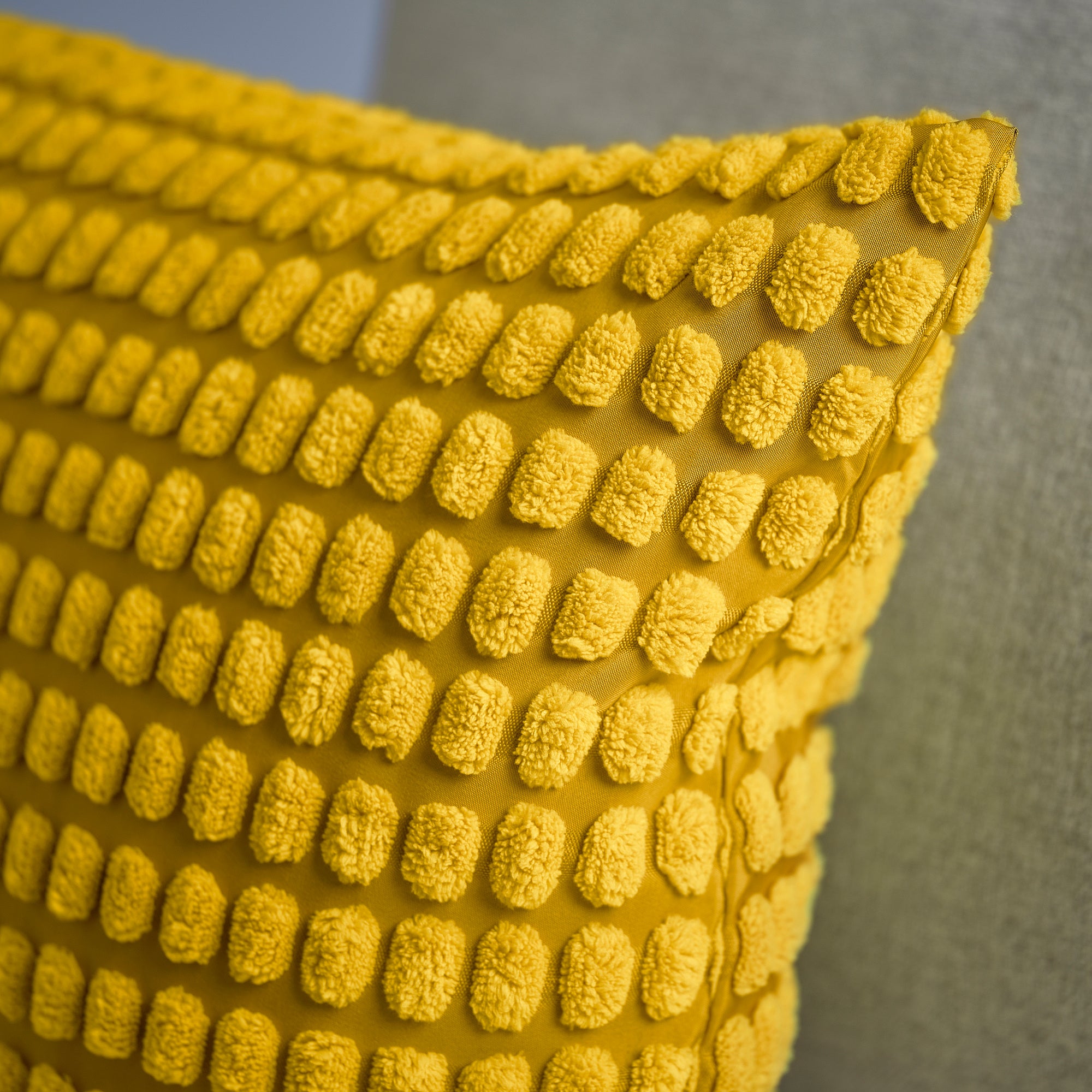 SVARTPOPPEL cushion cover, yellow, 40x58 cm