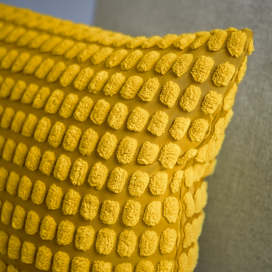 SVARTPOPPEL cushion cover, yellow, 40x58 cm