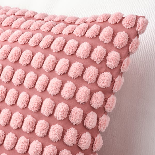 SVARTPOPPEL cushion cover, light pink, 50x50 cm
