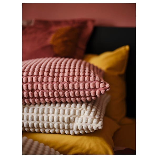 Ikea SVARTPOPPEL - Cushion cover, light pink, 50x50 cm