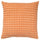 SVARTPOPPEL - SVARTPOPPEL Cushion cover, light orange, 50x50 cm