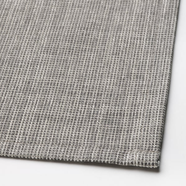 SVARTSENAP tablecloth, grey, 145x240 cm