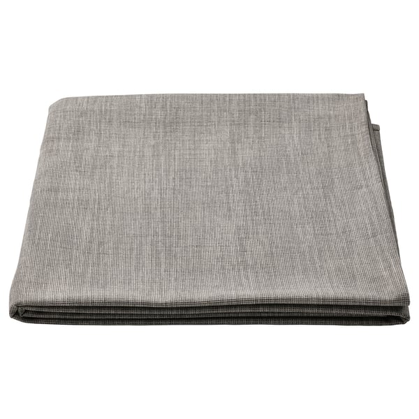 SVARTSENAP tablecloth, grey, 145x240 cm