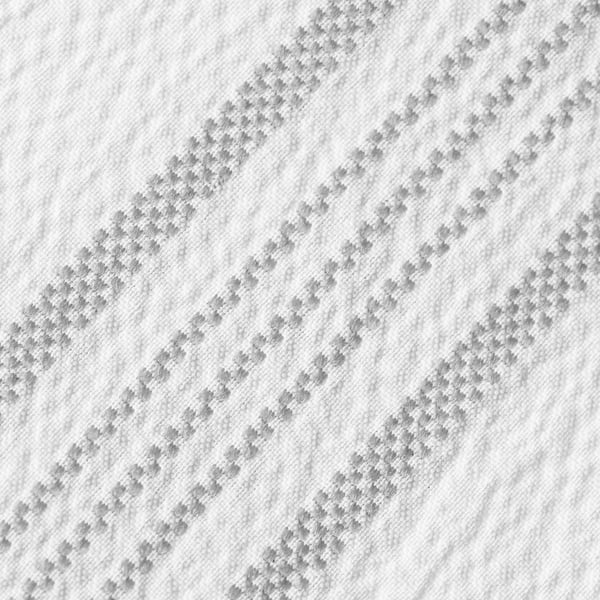 SVARTSTARR - Shower Curtain, White/Grey, 180x200 cm ,