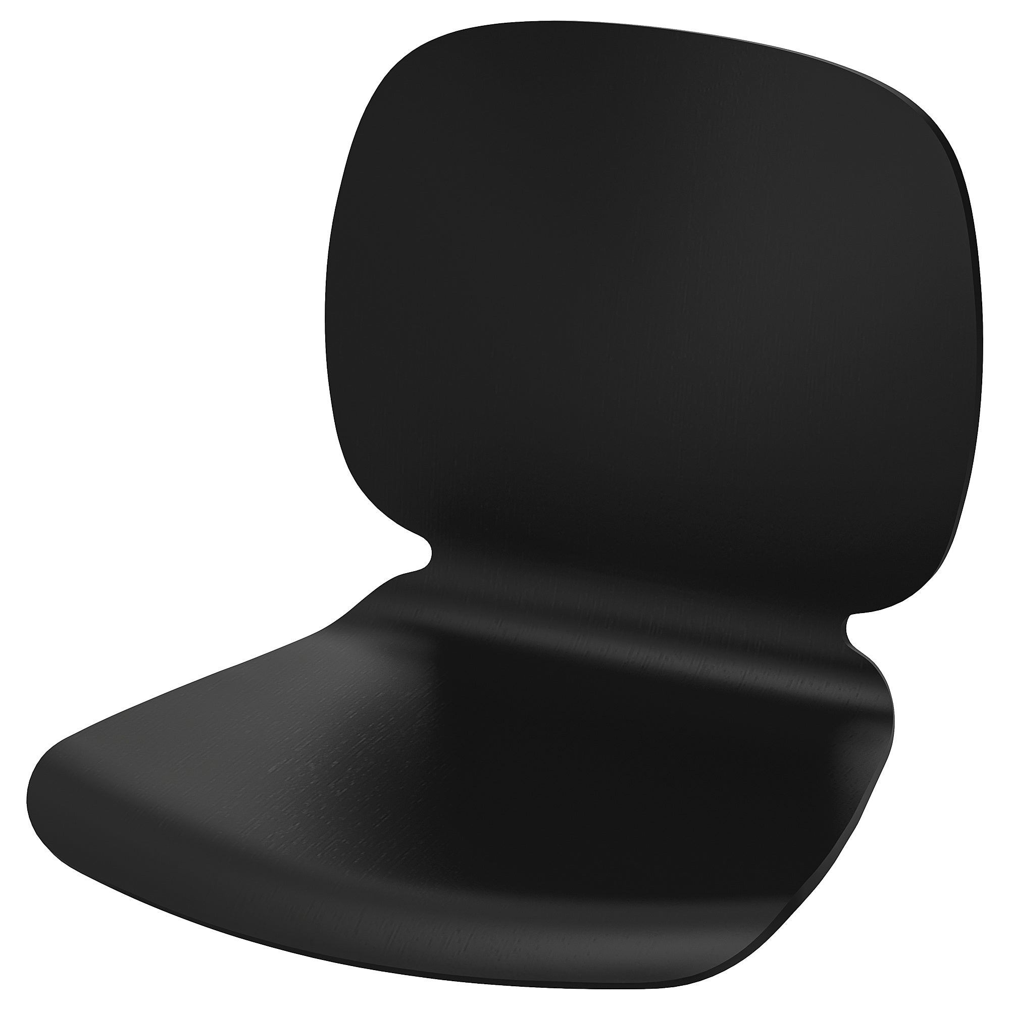 SVENBERTIL seat shell, black, 45x39x47 cm