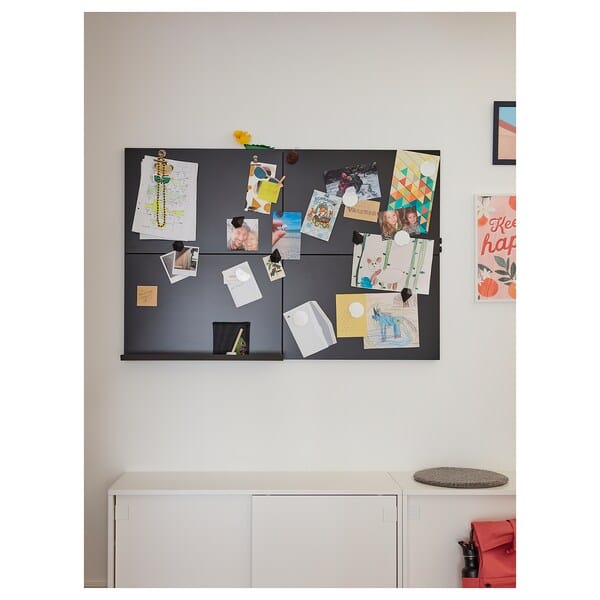 Ikea SVENSÅS - Memo board, black, 40x60 cm