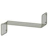 SVENSHULT wall shelf, grey-green, 60x20 cm