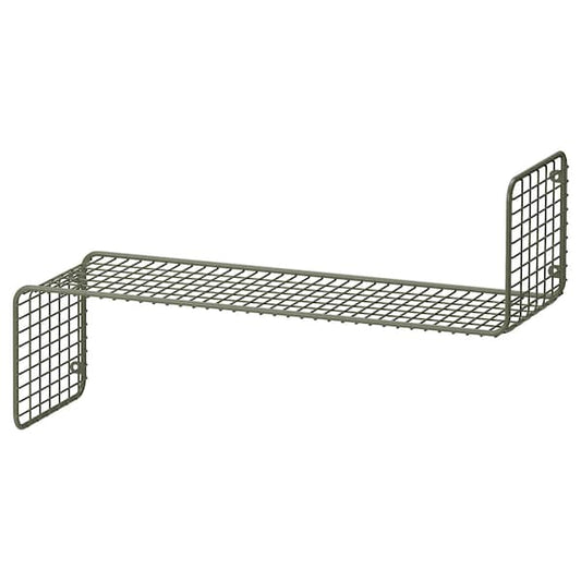 Ikea SVENSHULT - Wall shelf, grey-green, 60x20 cm