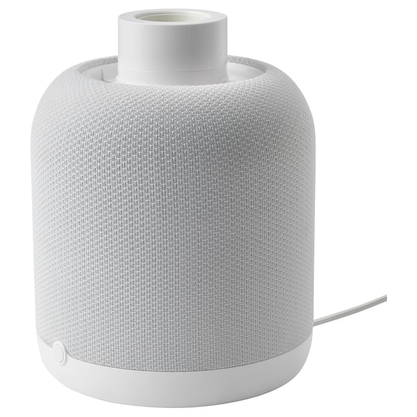 SYMFONISK Lamp/case base with Wi-Fi - white ,