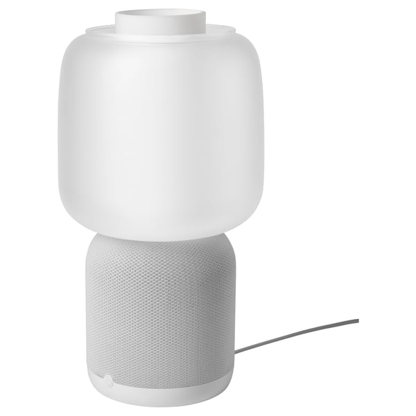 SYMFONISK Lamp/case base with Wi-Fi - white ,