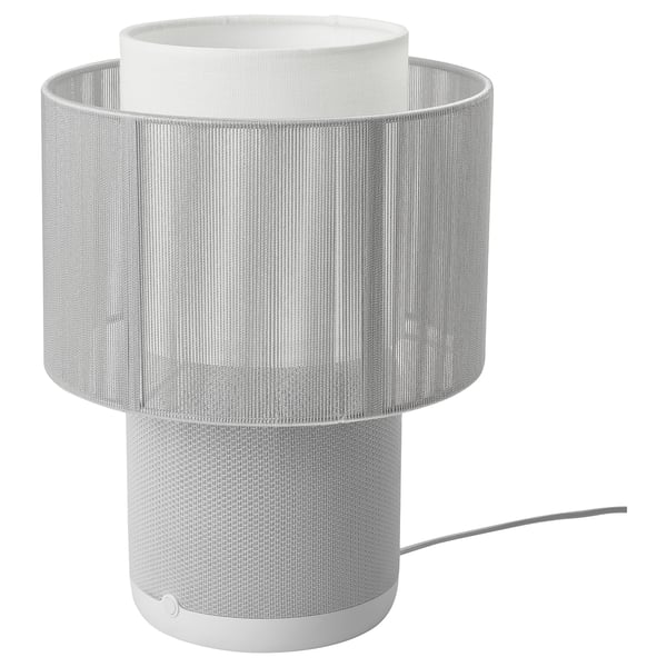 SYMFONISK Lamp/case base with Wi-Fi - white ,