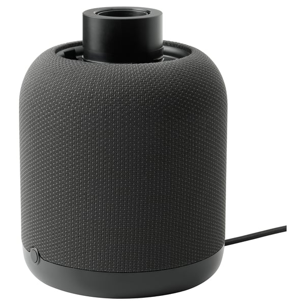 SYMFONISK Lamp/Case Base with Wi-Fi - Black ,