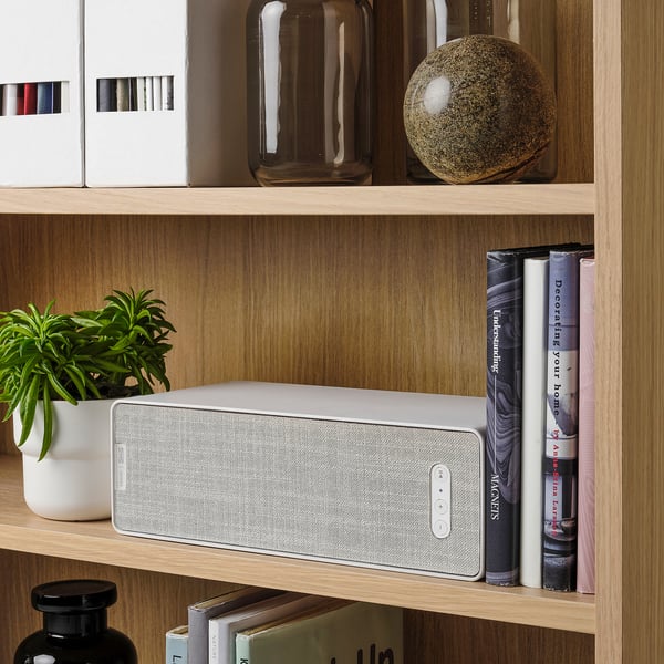 SYMFONISK Wi-Fi box speaker, white / gen 2 ,