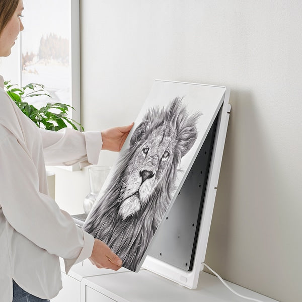 SYMFONISK - Panel for picture frame speaker, lion