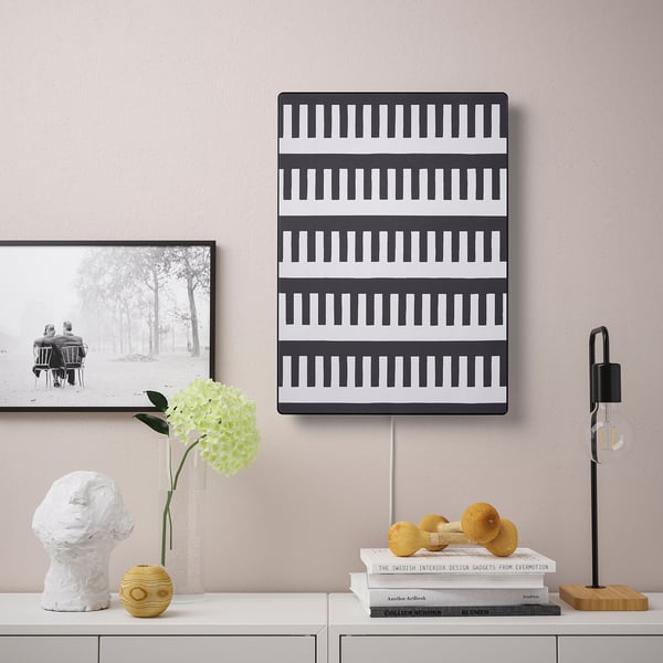 SYMFONISK - Frame panel with case, flat