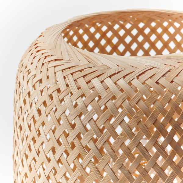 SYMFONISK - SYMFONISK Shade for speaker lamp base, bamboo