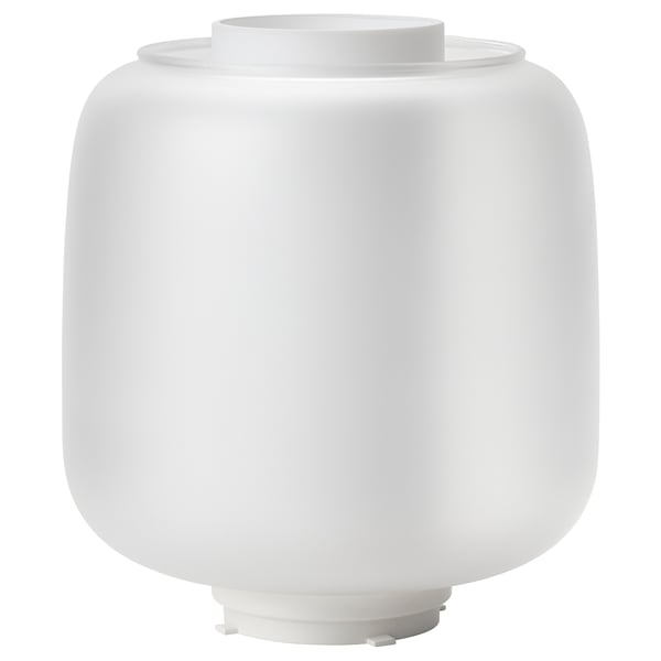 SYMFONISK - SYMFONISK Shade for speaker lamp base, glass/white