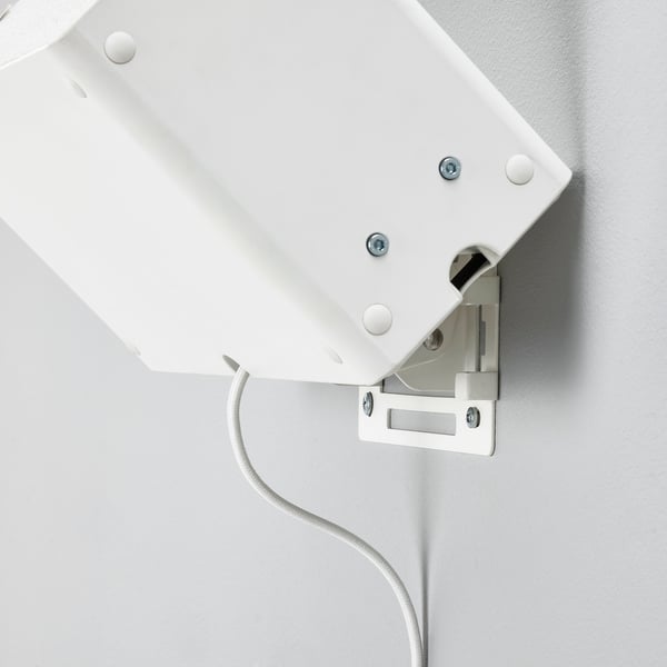 SYMFONISK wall bracket, adjustable/white, 302 mmx86 mmx80 mm cm