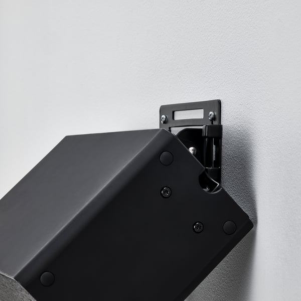 SYMFONISK - SYMFONISK Wall bracket, adjustable/black