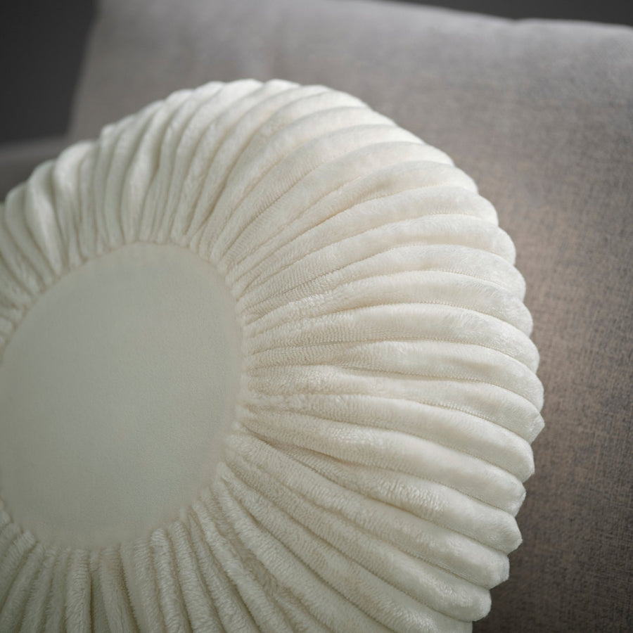 SYRENBUSKE cushion, off-white, 38 cm