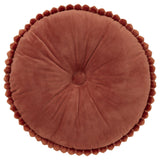SYRENBUSKE cushion, brown-red, 36 cm