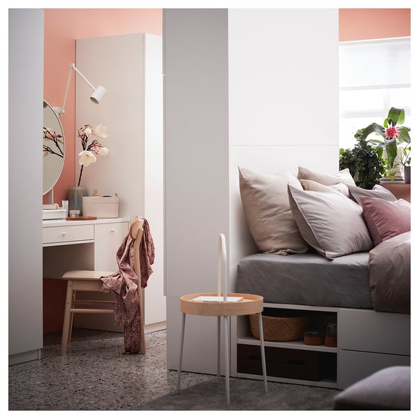 SYVDE dressing table, white, 100x48 cm