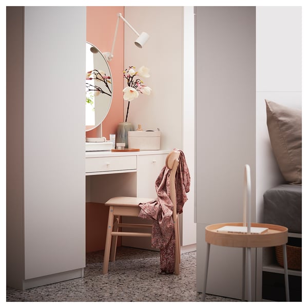 SYVDE dressing table, white, 100x48 cm