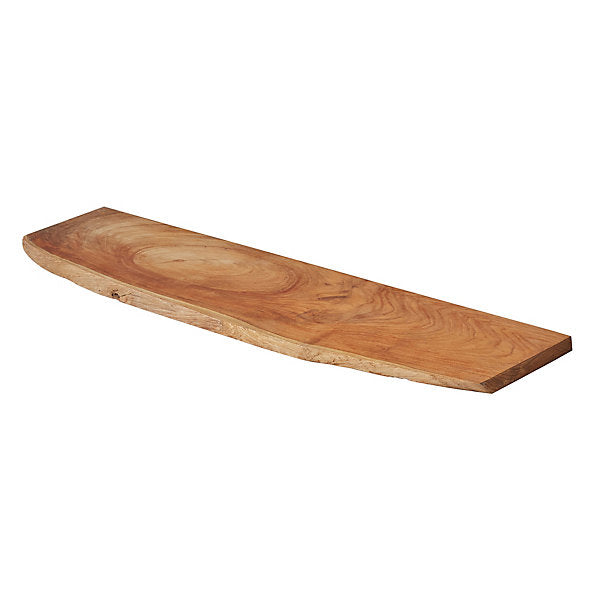 SOLID TEAK SHELF - SPAC EDGE