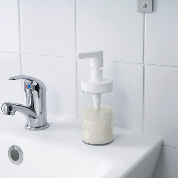 TACKAN soap dispenser, white