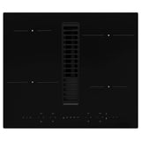TÄCKNAN induction hob/integrated extractor, IKEA 300 black, 60 cm