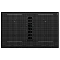 TÄCKNAN ind hob/int extractor w recirc kit, IKEA 500/black