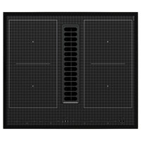 TÄCKNAN ind hob/int extractor w recirc kit, IKEA 500/black