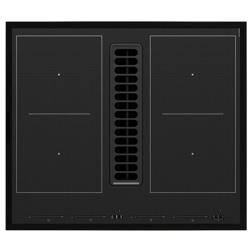 TÄCKNAN ind hob/int extractor w recirc kit, IKEA 500/black