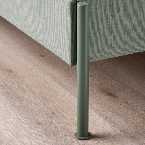 Ikea TÄLLÅSEN - Upholstered bed frame, Kulsta grey-green/Luröy, , 160x200 cm
