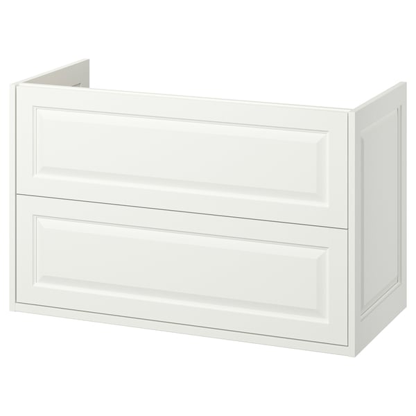 TÄNNFORSEN wash-stand with drawers, white, 100x48x63 cm